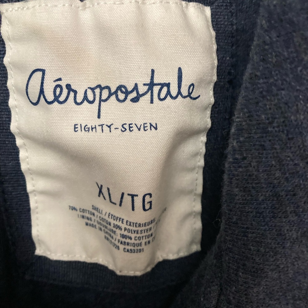 Aeropostale Comfy Cotton Peacoat - Picture 3 of 3